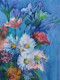 Delcampe - Fernand PROUST (XXème) Huile Sur Toile Nature Morte Titrée "Bouquet De Printemps " Datée 1997 - Oils