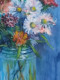 Delcampe - Fernand PROUST (XXème) Huile Sur Toile Nature Morte Titrée "Bouquet De Printemps " Datée 1997 - Huiles