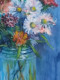 Delcampe - Fernand PROUST (XXème) Huile Sur Toile Nature Morte Titrée "Bouquet De Printemps " Datée 1997 - Oils