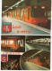 LOT De 3 Cartes Postales - Train Trains Métro - LYON - Métro En Service Depuis Le 2 Mai 1978 - Métro