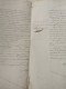 Act Notaire, Jacques Weber, Eich 1848. Betzdorf Ollinger - ...-1852 Prefilatelia