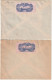 Arc De Triomphe  N°703+706 En Bloc De 4, 2 Enveloppes Exposition Noel 20/12/47 Ader 22/11/47. Collection BERCK. - 1944-45 Arc Of Triomphe