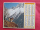 CALENDRIER ALMANACH 1982 BICHES BORD D'ETANG  OBERHUR - Formato Grande : 1981-90