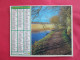 CALENDRIER ALMANACH 1982 BICHES BORD D'ETANG  OBERHUR - Groot Formaat: 1981-90