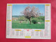 CALENDRIER ALMANACH 1989 BERGER ET SES MOUTONS POMMIERS EN FLEURS LAVIGNE - Formato Grande : 1981-90