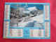 CALENDRIER ALMANACH 1992 MONTAGNE EN FLEURS NEIGE ET SOLEIL LAVIGNE - Groot Formaat: 1991-00