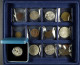 1860 - 1997 COIN SELECTION IN PRESENTATION BOX. Includes 1887 Half Crown, 1935 Crown, 1937 Crown, 1997 Barbados Silver P - Autres & Non Classés