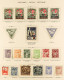 ESTONIA, LATVIA AND LITHUANIA 1918-38 Ranges On Old Printed Pages, Looks Useful. (Qty) - Other & Unclassified