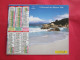 CALENDRIER ALMANACH 1994 PLAGE MONTAGNE  OBERTHUR - Tamaño Grande : 1991-00