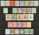 1902 - 1912 FINE MINT COLLECTION On Black Stock Page, Stc Â£470+ (30 Stamps) - Straits Settlements