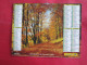 CALENDRIER ALMANACH 1999 PAYSAGE D'AUTOMNE PONT EN PIERRES OBERTHUR - Big : 1991-00