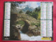 CALENDRIER ALMANACH 1999 PAYSAGE D'AUTOMNE PONT EN PIERRES OBERTHUR - Groot Formaat: 1991-00