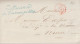 1840 - MARQUE FRANCHISE "MINISTERE DES TRAVAUX PUBLICS" Sur LETTRE SC De PARIS CACHET VERIFICATION => NEVERS (NIEVRE) - Lettres Civiles En Franchise