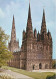 Postcard United Kingdom England Lichfield Cathedral - Autres & Non Classés