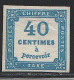 ** TIMBRES TAXE - 1859-1959 Nuevos