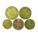 Token Bielefeld Bethel Shops Lot Of 5 Germany 5 10 50 100 Pfennig 03757 - Monetary/Of Necessity