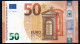 50 EURO FRANCE  UE U049 "09" - LAGARDE   UNC - 50 Euro