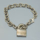 -JOLI ANCIEN BRACELET ARGENT GOURMETTE GROSSES MAILLES CADENAS SILVER & Co   E - Pulseras