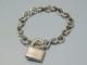 Delcampe - -JOLI ANCIEN BRACELET ARGENT GOURMETTE GROSSES MAILLES CADENAS SILVER & Co   E - Armbänder