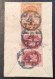 Russia1890’s Superb Miniature Cover ST PETERSBURG NUMERAL PMK “4”>Député Maurice Couyba, Paris (Lettre Envelope Imperial - Briefe U. Dokumente