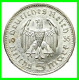 GERMANY - ALEMANIA DEUTFCHES REICH  MONEDA DE 5.00 REICHSMARK AÑO 1935-F DE PLATA - 29 MM.  HINDENBURG –AGUILA  CECA-F - 5 Reichsmark