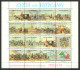 ITALY 1985 Philatelic Exhibition LABEL CINDERELLA VIGNETTE Memorial Sheet - VATICAN - Guard Pope Military Horse Coach - Sonstige & Ohne Zuordnung