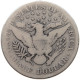 UNITED STATES OF AMERICA HALF DOLLAR 1915 S BARBER #t141 0477 - 1892-1915: Barber