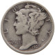 UNITED STATES OF AMERICA DIME 1937 D MERCURY #c024 0299 - 1916-1945: Mercury (kwik)