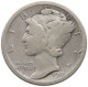 UNITED STATES OF AMERICA DIME 1918 D MERCURY #a033 0729 - 1916-1945: Mercury (Mercurio)