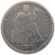 UNITED STATES OF AMERICA DIME 1888 SEATED LIBERTY #t156 0527 - 1837-1891: Seated Liberty