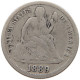 UNITED STATES OF AMERICA DIME 1889 SEATED LIBERTY #a082 0545 - 1837-1891: Seated Liberty