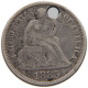 UNITED STATES OF AMERICA DIME 1885 SEATED LIBERTY #c012 0331 - 1837-1891: Seated Liberty (Libertà Seduta)