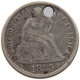 UNITED STATES OF AMERICA DIME 1885 SEATED LIBERTY #c012 0331 - 1837-1891: Seated Liberty (Liberté Assise)