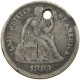 UNITED STATES OF AMERICA DIME 1883 SEATED LIBERTY ENGRAVED #t125 0535 - 1837-1891: Seated Liberty (Liberté Assise)