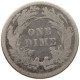 UNITED STATES OF AMERICA DIME 1887 SEATED LIBERTY #c024 0321 - 1837-1891: Seated Liberty