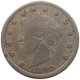 UNITED STATES OF AMERICA NICKEL 1890 LIBERTY #c020 0197 - 1883-1913: Liberty (Libertà)