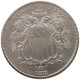 UNITED STATES OF AMERICA NICKEL 1872 SHIELD #t118 1185 - 1866-83: Escudo