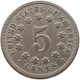 UNITED STATES OF AMERICA NICKEL 1868 SHIELD #t157 0777 - 1866-83: Shield (Stemma)