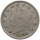 UNITED STATES OF AMERICA NICKEL 1904 LIBERTY #a034 0745 - 1883-1913: Liberty