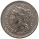 UNITED STATES OF AMERICA NICKEL 1866  #c059 0001 - 1866-83: Escudo