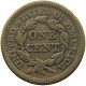UNITED STATES OF AMERICA LARGE CENT 1854 BRAIDED HAIR #t141 0265 - 1840-1857: Braided Hair
