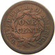 UNITED STATES OF AMERICA LARGE CENT 1850 BRAIDED HAIR #t141 0253 - 1840-1857: Braided Hair (Cheveux Tressés)