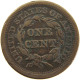 UNITED STATES OF AMERICA LARGE CENT 1851 Braided Hair #c056 0059 - 1840-1857: Braided Hair (Capelli Intrecciati)