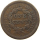 UNITED STATES OF AMERICA LARGE CENT 1850 BRAIDED HAIR #t001 0075 - 1840-1857: Braided Hair (Cheveux Tressés)