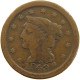 UNITED STATES OF AMERICA LARGE CENT 1848 BRAIDED HAIR #t114 1073 - 1840-1857: Braided Hair (Cheveux Tressés)