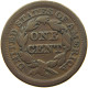 UNITED STATES OF AMERICA LARGE CENT 1846 BRAIDED HAIR #t141 0283 - 1840-1857: Braided Hair (Cheveux Tressés)