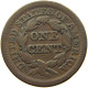 UNITED STATES OF AMERICA LARGE CENT 1846 BRAIDED HAIR #t141 0283 - 1840-1857: Braided Hair