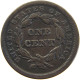 UNITED STATES OF AMERICA LARGE CENT 1841 Braided Hair #c050 0525 - 1840-1857: Braided Hair (Cheveux Tressés)