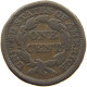 UNITED STATES OF AMERICA LARGE CENT 1846 BRAIDED HAIR #t001 0073 - 1840-1857: Braided Hair (Cheveux Tressés)