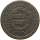 UNITED STATES OF AMERICA LARGE CENT 1845 BRAIDED HAIR #t141 0311 - 1840-1857: Braided Hair (Capelli Intrecciati)